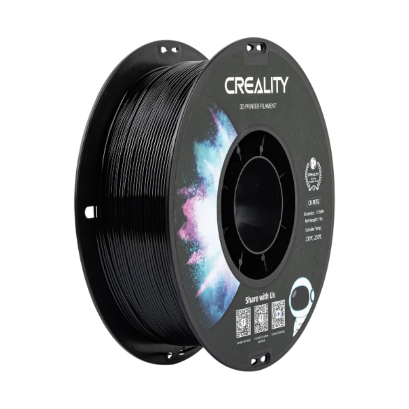 Філамент (пластик) для 3D принтера CREALITY PETG 1кг, 1.75мм, чорний (3301030035)